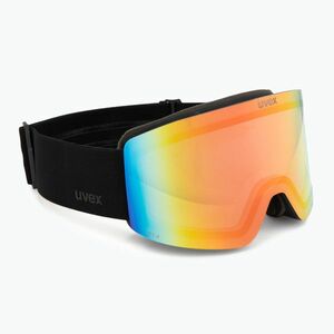 Síszemüveg UVEX Provoqe V black matt/vario rainbow mirror (Provoqe V 55/0/681/2230) kép