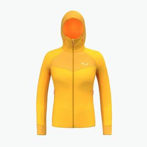 Női trekking pulóver Salewa Agner PL Hooded gold (Agner PL Hooded 00-0000028558) kép
