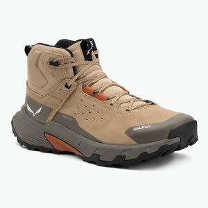 Férfi túrabakancs Salewa Pedroc 2 Leather Mid PTX quicksand/bungee cord (Pedroc 2 Leather Mid PTX 00-0000061461) kép