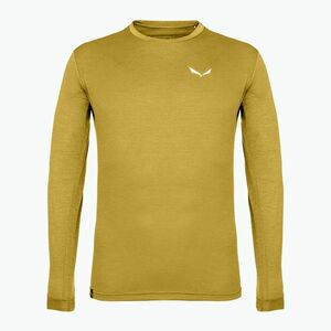 Férfi hosszú ujjú póló Salewa Puez Melange Dry olive oil melange (Puez Melange Dry 00-0000027453) kép