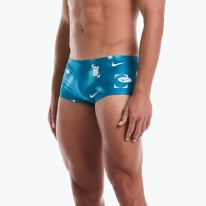 Férfi úszóslip Nike Hydrastrong Square Leg Brief green abyss (Hydrastrong Square Leg Brief NESSF023-448) kép