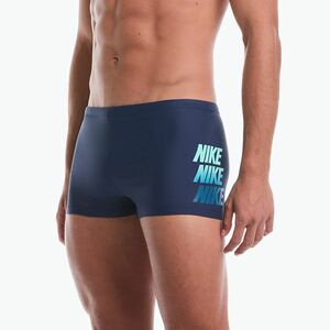 Férfi úszóboxer Nike Logo Graphic Square Leg midnight navy (Logo Graphic Square Leg NESSF050-440) kép