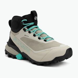 Női túrabakancs SCARPA Ribelle Cross 2 GTX fog/aqua green (Ribelle Cross 2 MID GTX 63160-201) kép
