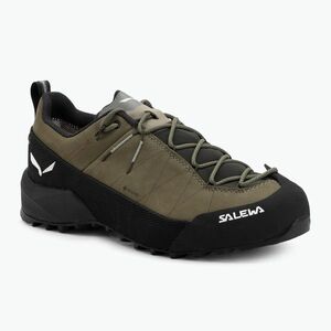 Férfi approach cipő Salewa Wildfire Leather 2 GTX faded green/black (Wildfire Leather 2 GTX 00-0000061467) kép