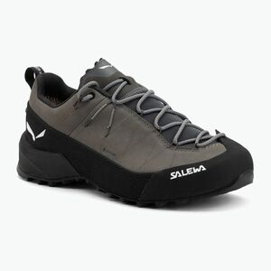 Férfi approach cipő Salewa Wildfire Leather 2 GTX quiet shade/black (Wildfire Leather 2 GTX 00-0000061467) kép