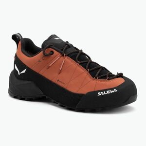 Női approach cipő Salewa Wildfire Leather 2 GTX Etruscan Red/Black (Wildfire Leather 2 GTX 00-0000061468) kép