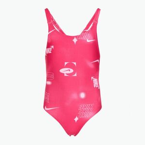 Gyerek egyrészes fürdőruha Nike Hydrastrong Fastback rush pink (Hydrastrong Fastback NESSF041-687) kép