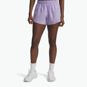 Női futó rövidnadrág Under Armour Fly By 3" átlátszó/átlátszó/visszaverő (Fly By 3" 1382438-538) kép