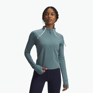 Női futó pulóver Under Armour Pro Half Zip jasper blue/reflective (Pro Half Zip 6004015-587) kép