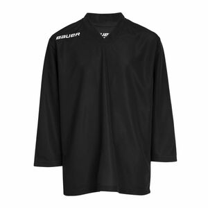 Gyerek hosszú ujjú jégkorong mez Bauer Flex Practice Jersey Jr black (Flex Practice Jersey Jr 1054925-BLKML) kép