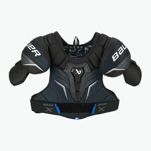 Jégkorong vállvédők Bauer X Shoulder Pad Sr black/blue (X Shoulder Pad Sr 1063715) kép