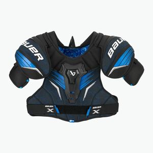 Jégkorong vállvédők Bauer X Shoulder Pad Int black/blue (X Shoulder Pad Int 1063716) kép