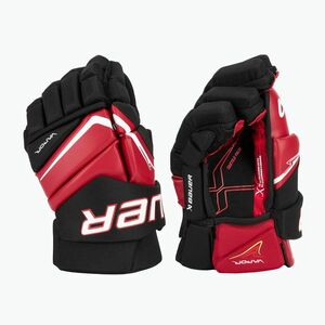 Jégkorongkesztyű Bauer Vapor Fly40 Sr black/red (Vapor Fly40 Sr 1064877-BKR14) kép
