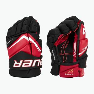 Jégkorongkesztyű Bauer Vapor Fly40 Int black/red (Vapor Fly40 Int 1064878-BKR12) kép