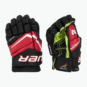 Gyerek jégkorongkesztyű Bauer Vapor Fly40 Jr black/red (Vapor Fly40 Jr 1064879-BKR11) kép