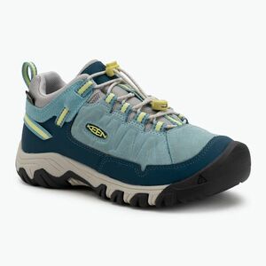 Gyermek túracipő KEEN Targhee IV Low Waterproof reef waters/daiquiri green (Targhee IV Low Waterproof 1029794) kép