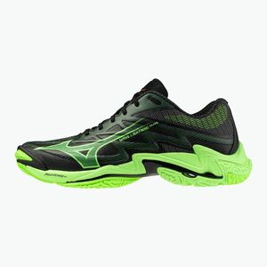 Röplabdacipő Mizuno Wave Lightning Elite black/glowing apple/mandarin orange (Wave Lightning Elite V1GA260049) kép