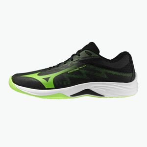 Röplabdacipő Mizuno Lightning Select black/jasmine green (Lightning Select V1GA267049) kép