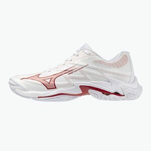Női röplabdacipő Mizuno Wave Lightning Elite White/Rose Elegance/Lava Falls (Wave Lightning Elite V1GC260073) kép