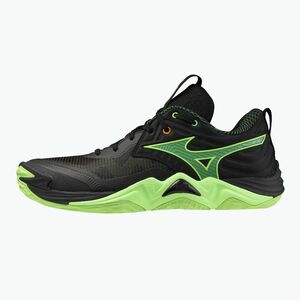 Mizuno Wave Momentum Elite röplabdacipő black/glowing apple/mandarin orange (Wave Momentum Elite V1GA251249) kép