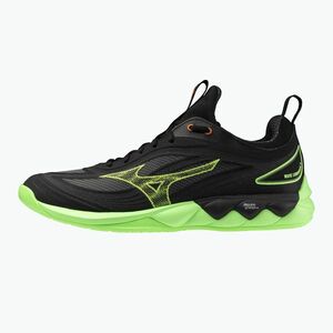 Röplabdacipő Mizuno Wave Luminous 3 black/glowing apple/mandarin orange (Wave Luminous 3 V1GA242049) kép
