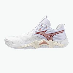Női röplabdacipő Mizuno Wave Momentum Elite white/rose elegance/lava falls (Wave Momentum Elite V1GC251273) kép