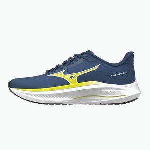 Férfi futócipő Mizuno Wave Inspire 22 estate blue/lightning yellow (Wave Inspire 22 J1GC264401) kép