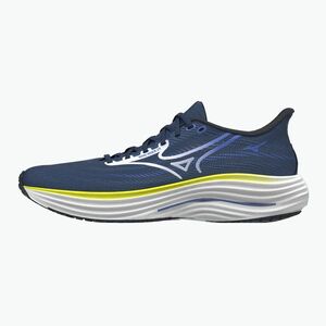 Férfi futócipő Mizuno Wave Rider 29 estate blue/white/lightning yellow (Wave Rider 29 J1GC250352) kép