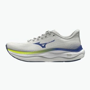 Férfi futócipők Mizuno Wave Sky 9 snow white/surf the web/lightning yellow (Wave Sky 9 J1GC250251) kép