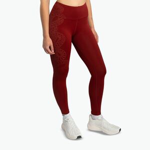 Női edzőleggings Venum Serpenti burgundy/ivory (Serpenti VENUM-05782) kép