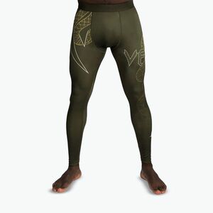 Férfi edzőleggings Venum Serpenti Spats khaki/bronze/ivory (Serpenti Spats) kép