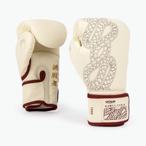 Bokszkesztyűk Venum Serpenti Boxing burgundy/ivory (Serpenti Boxing) kép