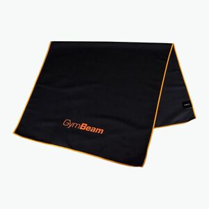 Gyorsan száradó törölköző GymBeam black/orange (66124) kép