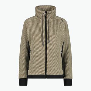 Női pulóver CMP 35H1646 Jacquard Knitted vanilla (35H1646 Jacquard Knitted 35H1646/A238) kép