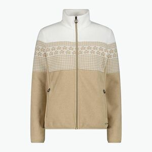 Női pulóver CMP 35J3806 Arctic Fleece cookie melange (35J3806 Arctic Fleece 35J3806/P432) kép