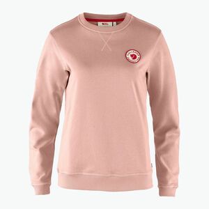 Férfi pulóver Fjällräven 1960 Logo Badge Sweater chalk rose (1960 Logo Badge Sweater F87230) kép