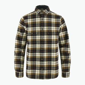 Férfi ing Fjällräven Singi Heavy Flannel chalk white/dark navy (Singi Heavy Flannel F81373) kép