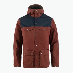 Férfi szélálló dzseki Fjällräven Greenland Winter maroon/dark navy (Greenland Winter F87122) kép