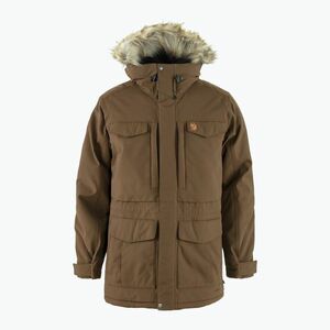 Férfi téli parka Fjällräven Nuuk Parka dark oak (Nuuk Parka F86668) kép
