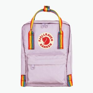 Városi hátizsák Fjällräven Kanken Rainbow Mini 7 l pastel lavender/rainbow pattern (Kanken Rainbow Mini F23621) kép