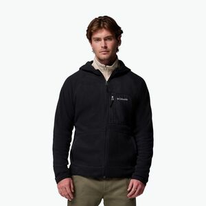 Férfi kapucnis pulóver Columbia Fast Trek Overlay Hooded black (Fast Trek Overlay Hooded 2135701010) kép