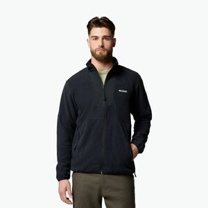 Férfi polárpulóver Columbia Sequoia Grove FZ Fleece black (Sequoia Grove FZ Fleece 2095891011) kép