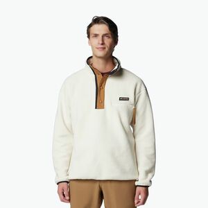 Férfi polárpulóver Columbia Helvetia II Half Snap Fleece chalk (Helvetia II Half Snap Fleece 2090891191) kép