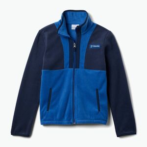 Férfi pulóver Columbia Back Bowl II Full Zip collegiate navy/mountain blue (Back Bowl II Full Zip 2087801464) kép