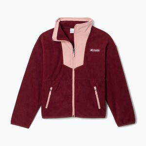 Gyerek polárdzseki Columbia Sequoia Grove Full Zip Fleece rich wine/eraser pink (Sequoia Grove Full Zip Fleece 2087631624) kép