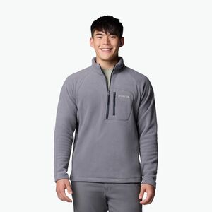 Férfi pulóver Columbia Fast Trek III city grey/shark (Fast Trek III Half Zip 1553511024) kép