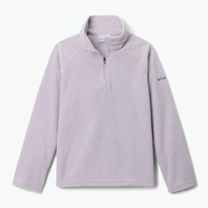 Gyerek polár pulóver Columbia Glacial Fleece lavender pearl (Glacial Fleece Half Zip 1556945551) kép