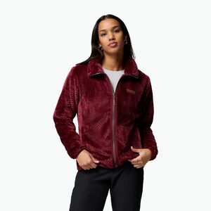Női polárdzseki Columbia Fire Side II Sherpa Full Zip rich wine (Fire Side II Sherpa Full Zip 1819791623) kép