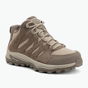 Női túracipő Columbia Redmond IV Low Wp wet sand/granite purple (Redmond IV Low Waterproof 2128751252) kép
