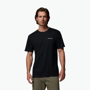 Férfi túrapóló Columbia North Cascades black/csc box logo (North Cascades 1834041009) kép